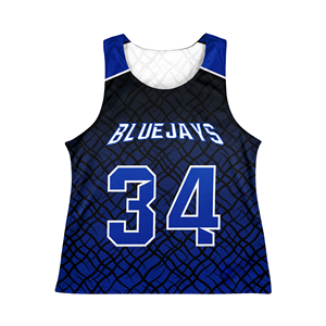 ชุดชั้นในตาข่ายลาครอสสำหรับผู้หญิงผ้าแห้งเร็วแบบปรับได้สำหรับฝึกซ้อม - Product Image 1