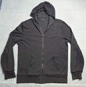 Slim Cotton Zip Up HOODIE Unisex para hombres y mujeres - Product Image 5