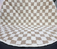 Tapis de couloir marocain Beni Ourain à carreaux fait main en laine, authentique berbère, véritable, lavable, toutes saisons, OEM