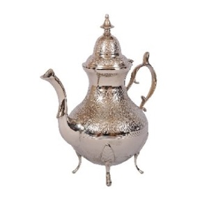 Kitchen Collection Hammered Brass Kettle Seamlessly Marries Traditional Quality with Warm & Hot <b>Metal</b> <b>Teapot</b> Comfortable Handle - Product Image 1