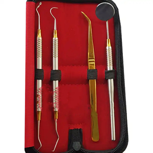 Dental Basic Examination Set Gold Plasma Coated High Quality Dental Diagnostic Instruments - Product Image 6
