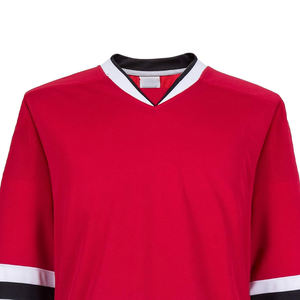 Camiseta de hockey sobre hielo en blanco barata para hombres y mujeres práctica personalizada de alta calidad al por mayor - Product Image 2