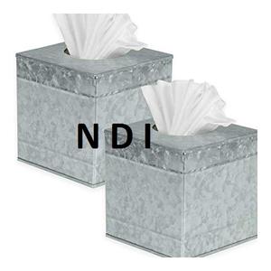 Style traditionnel nacre serviette papier stockage forme carrée boîte à mouchoirs pour vaisselle décoration maison dîner Table fête - Product Image 6