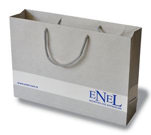 Bolsas de Compra de Cartón Ecológicas y Reciclables de Lujo, Hechas a Mano, con Cordón, Impresión Offset, Tamaño Personalizado - Product Image 1