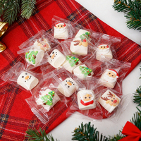 Paquetes Navideños, Fabricante OEM ODM, Malvaviscos Navideños Personalizados, Dulces Suaves Festivos