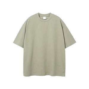 Manufacturer wholesale unisex heavyweight <b>plain</b> blank round collar short sleeves <b>oversized</b> high quality custom Men's <b>T</b>-<b>Shirts</b> - Product Image 6