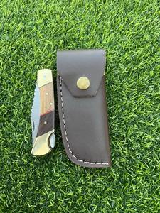 Couteau pliant extérieur en acier damas à verrouillage arrière unique fabriqué à la main Outils personnalisables pour hommes. - Product Image 4