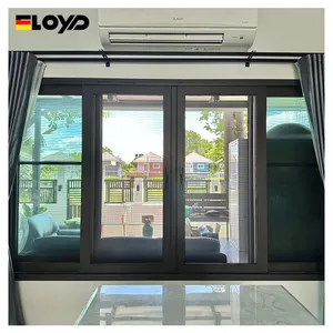 Eloyd normes haute efficacité énergétique double vitrage Aluminium rupture thermique upvc fenêtres coulissantes
