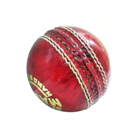 Balle de cricket personnalisée de haute qualité en caoutchouc, double couture, bicolore, logo personnalisé, emballage personnalisé, OEM/ODM, entraînement et match