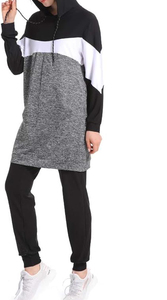 Ensemble deux pièces décontracté pour femmes Nestrue Sports, taille plus, en molleton, col rond, survêtement, couleur personnalisée, service OEM, printemps, été, automne - Product Image 4