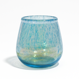 Portavelas votivo de vidrio votivo decorativo portavelas votivo de color votivo hecho a mano votivo - Product Image 3