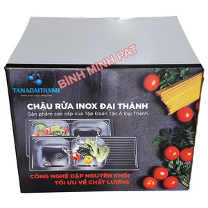 Caja de embalaje para fregadero de cocina, cartón corrugado impreso, duradera, buena elección para embalaje, gran oferta - Product Image 2