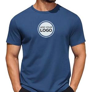 T-shirts à manches courtes pour hommes adultes, 100% coton, séchage rapide, respirants, écologiques, haute performance - Product Image 4