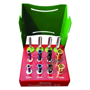 Top Trending Item Kit de colector de huesos dentales profesional con taladros y tapones Implantes Premium Juego dental Instrumentos quirúrgicos - Product Image 2