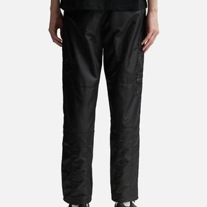 Pantalones Deportivos Negros Elegantes para Hombre, Estilo Europeo, con Detalles de Cremallera Delantera, Ajustados, Rectos, Tipo Motociclista - Product Image 2