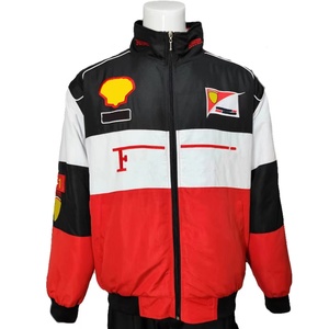 Veste à manches longues unisexe imprimée coupe-vent tendance 100% en polyester printemps automne vêtements de moto de course automobile en plein air transfrontaliers - Product Image 6