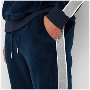 Streetwear personnalisé Survêtement Pantalon de survêtement évasé de haute qualité Sweat à capuche unisexe vierge et survêtement empilé Ensemble pour hommes - Product Image 3