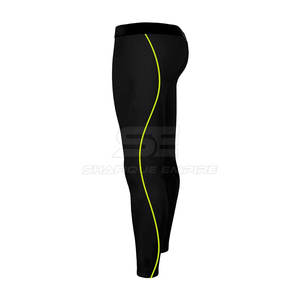 Traje de gimnasio personalizado para hombre 2025, compresión ligera, cierre de cintura elástica, patrón sólido de calidad Premium, ropa de ejercicio de otoño - Product Image 5