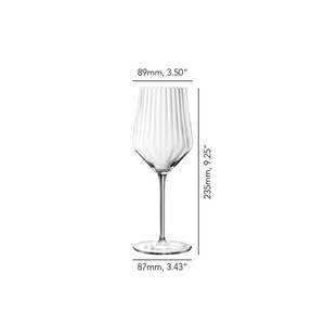 Copas de Vino de Cristal Acanalado Nachtmann Aperitivo Universal, Diseño Moderno, Juego de 2 - Product Image 3