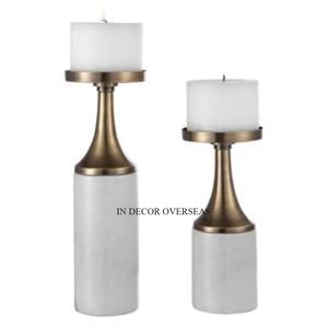 Aspecto elegante de calidad superior de aluminio fundido plata brillante pulido pulpo diseñador boda MESA CENTRO DE MESA decoración portavelas - Product Image 4