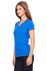 T-shirt à col en V pour hommes Bella Canvas, T-shirt unisexe à manches courtes T-shirts T-shirt à col en V X Temp pour femmes - Product Image 4