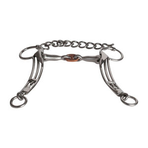 ปากเป่าทรงไข่ทำจากสแตนเลสสตีลแบบสองข้อต่อรูปวงรีหัวแบนปรับแต่งโลโก้ได้ตามต้องการม้าม้าที่มั่นคง - Product Image 6