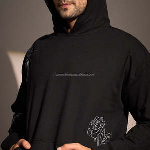 Ensemble de survêtement moderne style streetwear, sweat-shirt élégant et pantalon de jogging avec strass respirant pour hommes et femmes en hiver - Product Image 4