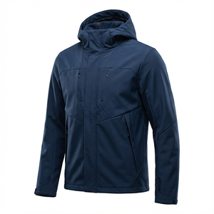 Veste Softshell pour homme imperméable et respirante sur mesure Vestes Softshell Coupe-vent Veste grande taille En promotion spéciale disponible - Product Image 3