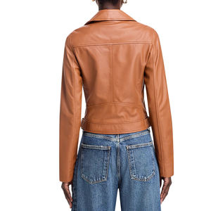 Chaqueta de Cuero para Mujer, Talla Adulto, a la Moda, Nueva Llegada, Fabricada en Fábrica, Precio Económico - Product Image 4