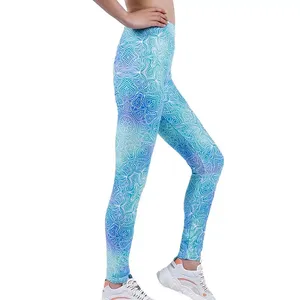 Haute qualité femmes Gym entraînement Fitness Legging respirant vêtements de sport élégant dames Yoga pantalon taille élastique Yoga Leggings - Product Image 5