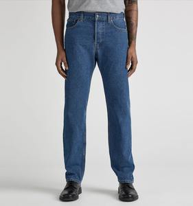 Vaqueros clásicos de alta calidad para hombre, Vaqueros elásticos informales originales - Product Image 3