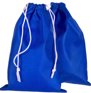 Recyclable Drawstring Non-Woven <b>Packaging</b> Bags Offset Printed for Shoes <b>Textile</b> Dust Bag Stock Ready Ship CENPLAS Brand Model - Product Image 4