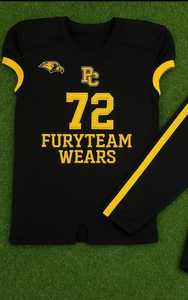 Uniforme de fútbol americano de color personalizado de diferentes estilos Conjunto de uniforme de fútbol americano de secado rápido - Product Image 3