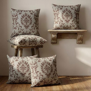 Funda de Cojín Bordada de Algodón Puro con Diseño Personalizado de Fabricante Indio, con Acabado Moderno y Elegante - Product Image 4