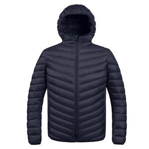 High quality Custom Men's High Street Men's Winter Canvas Quilted Hooded Windproof Jackets From Pakistan - Product Image 4