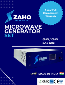 แมกนีตรอนพลังงานสูง2.45กิกะเฮิร์ตซ์เครื่องกำเนิดไมโครเวฟระบบพลาสม่าทางอุตสาหกรรมระบายความร้อนด้วยน้ำอากาศรับประกัน1ปี - Product Image 6