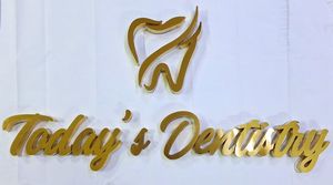 Segno di metallo in acciaio inossidabile con <span class=keywords><strong>taglio</strong></span> <span class=keywords><strong>Laser</strong></span> in acciaio inossidabile personalizzato con lettere Logo aziendale segno di segno in metallo con nomi in metallo - Product Image 4