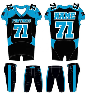 Camisetas de Fútbol Americano Personalizadas para Adultos, Profesionales, Transpirables, de Manga Corta, con Impresión por Transferencia de Calor, Colores y Logotipo Personalizados - Product Image 5