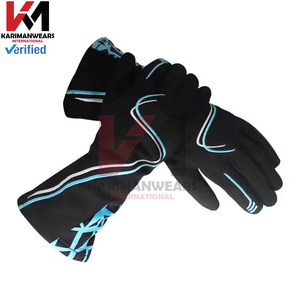 Nouveauté : Gants de moto à doigts complets avec motif imprimé, compatibles écran tactile, pour sports, course, karting et entraînement - Product Image 2