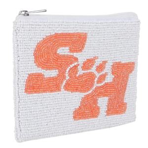 Monedero con cuentas hecho a mano para adolescentes, cartera con cierre de cremallera de tela personalizada, bolsa con coloridas para cuentas dinero de bolsillo, venta al por mayor para niños - Product Image 1