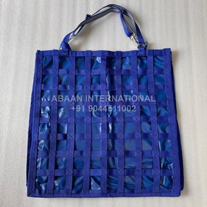 Bolsa de heno de nailon de alimentación lenta para caballos | Controla los residuos y promueve la digestión | Bolsa de transporte de heno para caballos con orificios de ventilación - Product Image 6