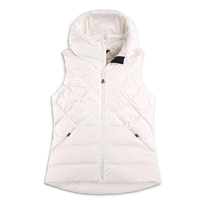 Chaleco acolchado ligero sin mangas hecho en fábrica para mujer, cuello levantado, ropa de abrigo cálida de invierno con acolchado de longitud corta - Product Image 2