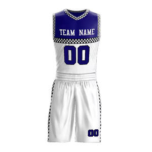 Uniforme de Baloncesto para Hombre, Talla Grande, Nuevo Diseño, Impresión Digital, Mezcla de Colores, Transpirable, con Parches Bordados, Estilo Conjunto, 100% Poliéster - Product Image 2