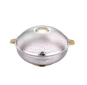 Luxe Golden Hot Pots Casserole Vaisselle Décorative Essential Metal Hot Pots Design Décoratif Disponible En Basse quantité minimale de commande - Product Image 4