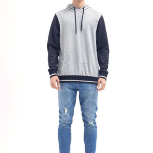 Sweats à capuche personnalisés pour hommes de haute qualité 100% coton éponge française épaisse polaire goutte d'épaule plaine vierge surdimensionné automne broderie 3D - Product Image 1