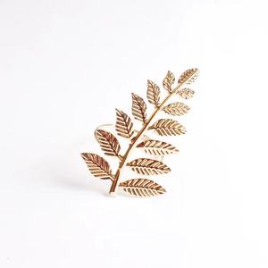 Anillos Decorativos para Servilletas de Metal con Diseño de Lujo, Colores Personalizados Ecológicos para Cenas Elegantes en Casa y Eventos de Boda - Product Image 3