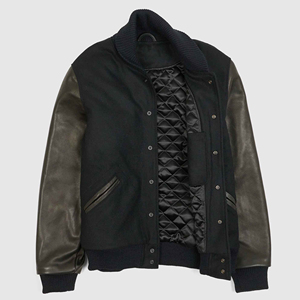 Colección de invierno 2025, chaqueta de lana holgada, chaqueta Bomber de moda con bordado de chenilla personalizado para hombre y mujer, venta al por mayor, nuevo aspecto - Product Image 2