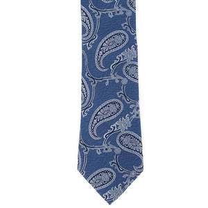 Corbata de Seda con Diseño Paisley en Azul Marino Pristine para Hombre de Michael Kors, Talla Regular - Product Image 3