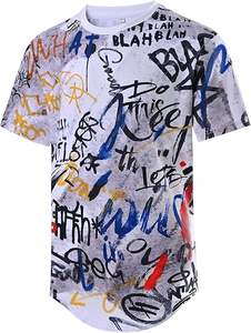 Fashion <b>Crew</b> <b>Neck</b> Graphic Printed <b>Men</b> <b>T</b>-<b>Shirts</b> Casual Short Sleeve Workout Hip Hop <b>T</b> <b>Shirts</b> for <b>Men</b> - Product Image 6