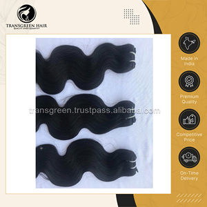 Facile à installer Extensions de cheveux humains vierges péruviens Body Wave de cheveux brésiliens du fabricant d'origine indienne authentique - Product Image 4